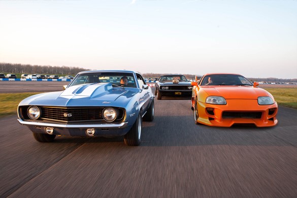 Junior Triple Movie Car Drive with High Speed Passenger Ride