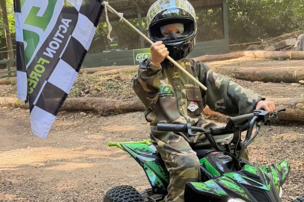 Kids Quad Bike Trekking at GO Action Forest For Two