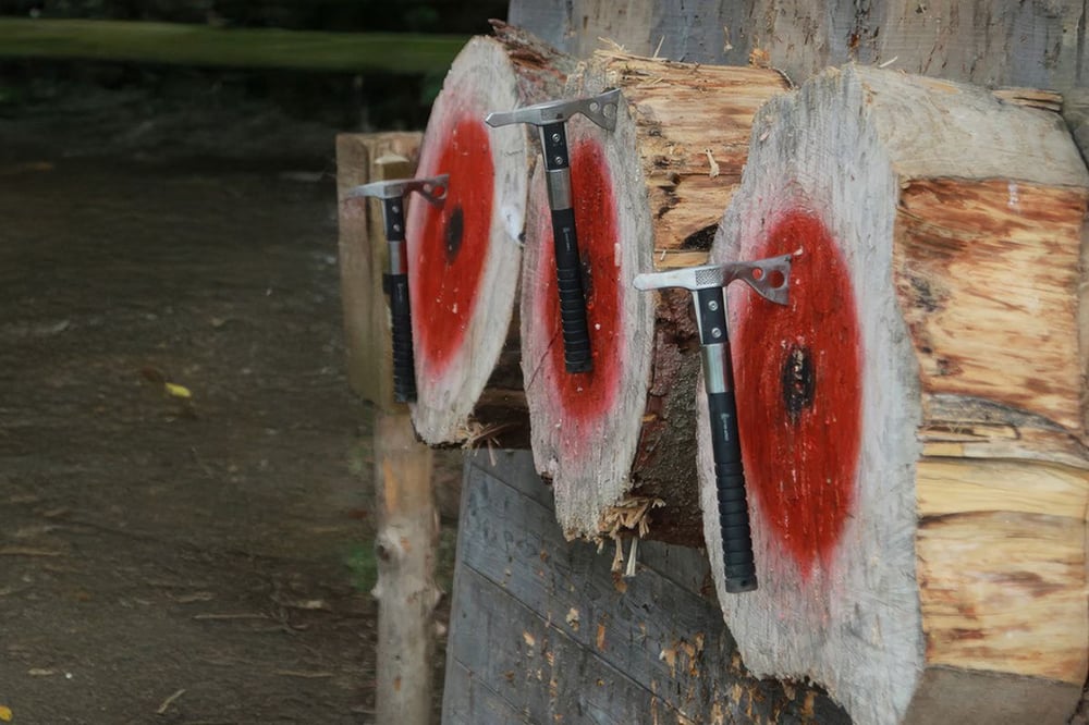 Knife and Axe Throwing in Northumberland