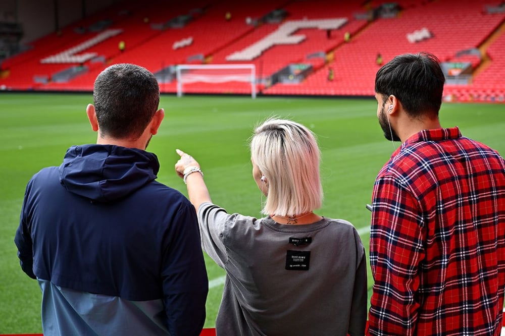 Liverpool FC Anfield Stadium Tour and Museum Entry (Two Adults)