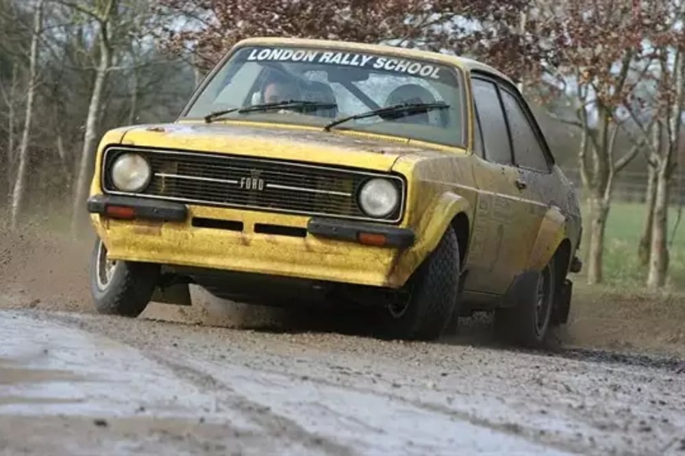 Escort RS2000 and Impreza WRX Gravel Monte Carlo Half Day Rally