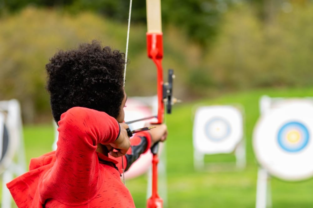 Nantwich Archery Lesson at the Mickley Hall Shooting School