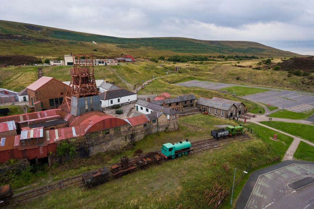 National Coal Museum Tour & Steam Train Day with Breakfast for Four