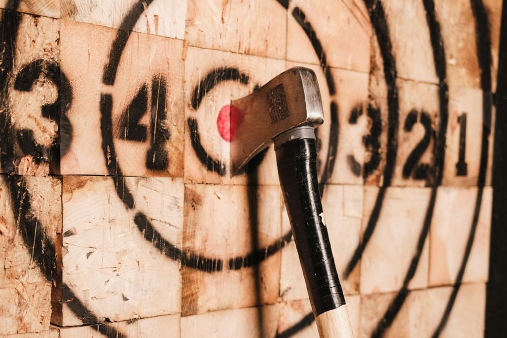 Northumberland Axe and Knife Throwing for Two