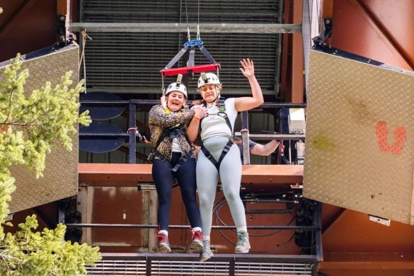 Zip World 100ft Free Fall Plummet at Betws-y-Coed