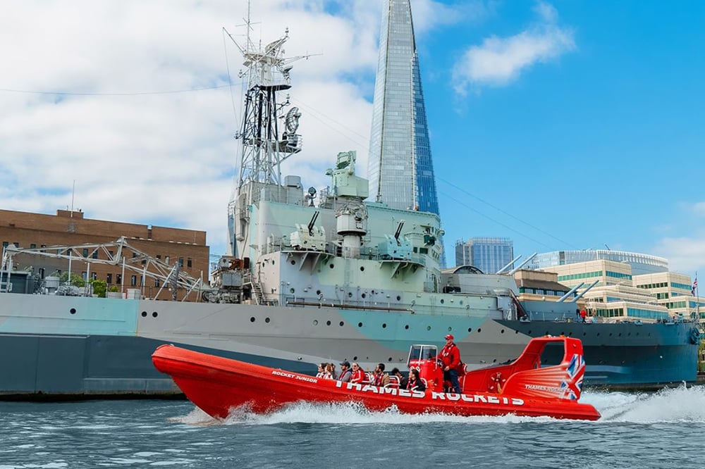 Premium Thames Barrier Explorer Speedboat Ride (Child Under 14)