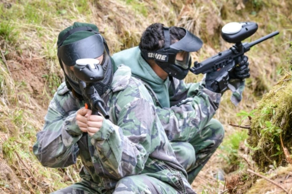 Private Paintball Party in Warwick