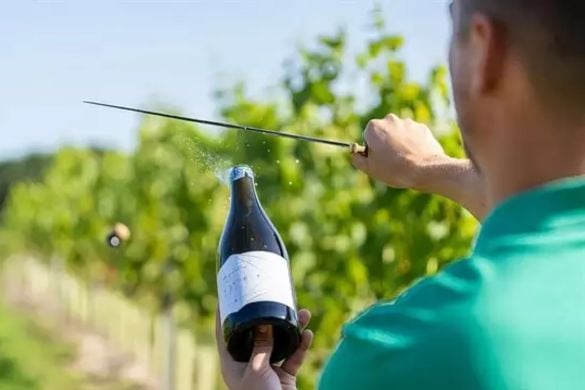 Sabrage Experience with Tour and Tasting for Two