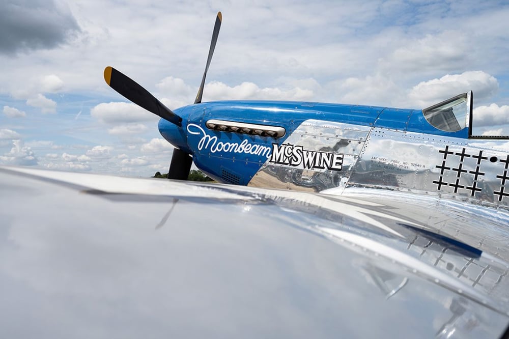 A 'Sit in a Mustang' Experience at Biggin Hill