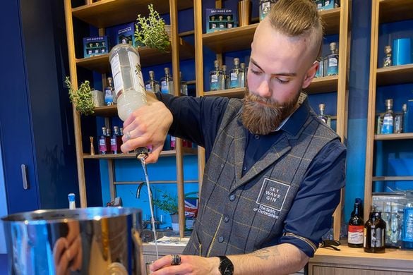 Sky Wave Distillery Tour and Gin Tasting