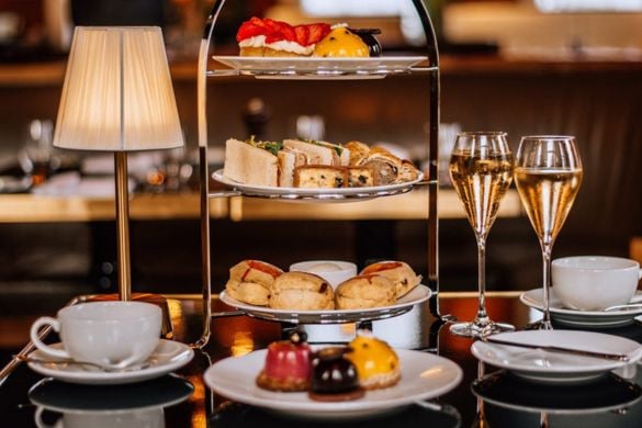 Festive Sparkling Afternoon Tea for Two at RAILS London