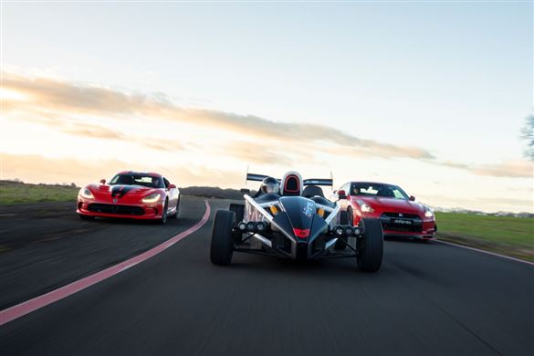 Supercar 5 Thrill - Anytime inc High Speed Ride and Photo Print