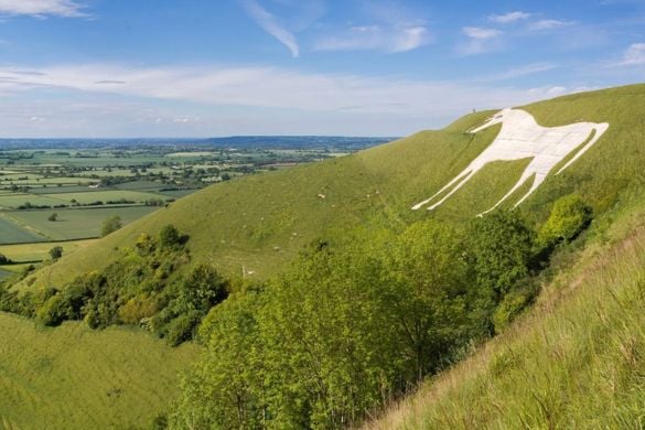 Wiltshire White Horse Helicopter Tour for Two