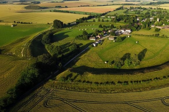 Avebury Stone Circle Helicopter Tour for Two