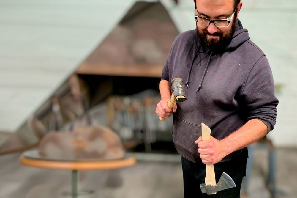 Two Day Axe Making Course in Derbyshire