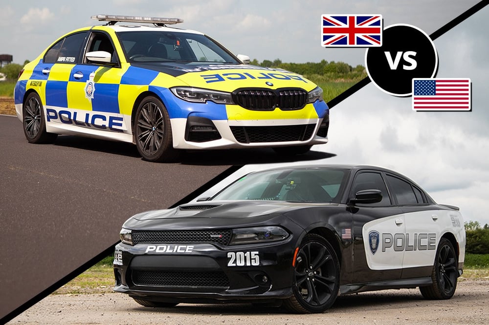 UK vs USA Police Pursuit Driving Experience