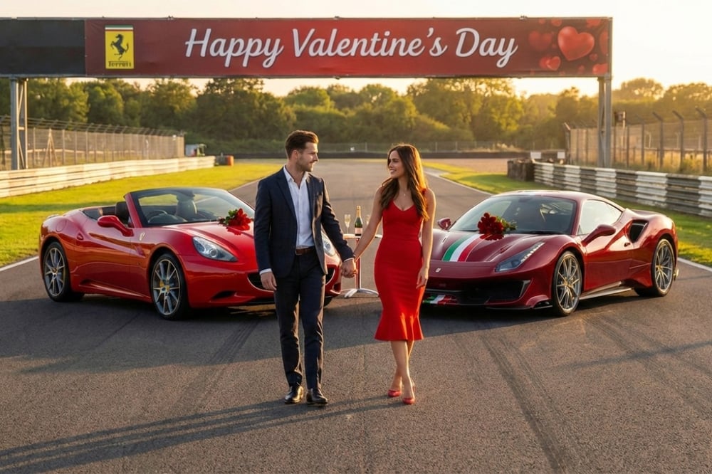 Valentine's Double Ferrari Driving Experience