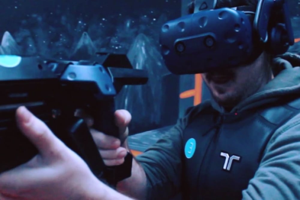 Virtual Reality Shooting Tag Game in Bournemouth