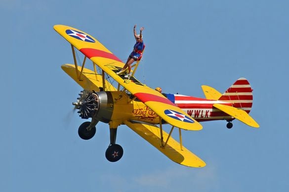 Wing Walking Flying Experience - Shaftesbury